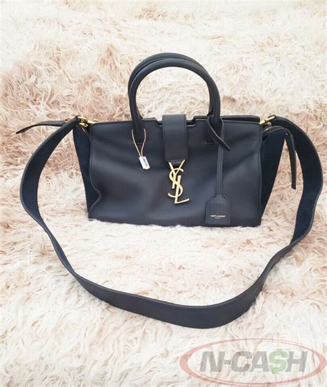 baby cabas monogram ysl|Original YSL Monogram Baby Cabas handbag .